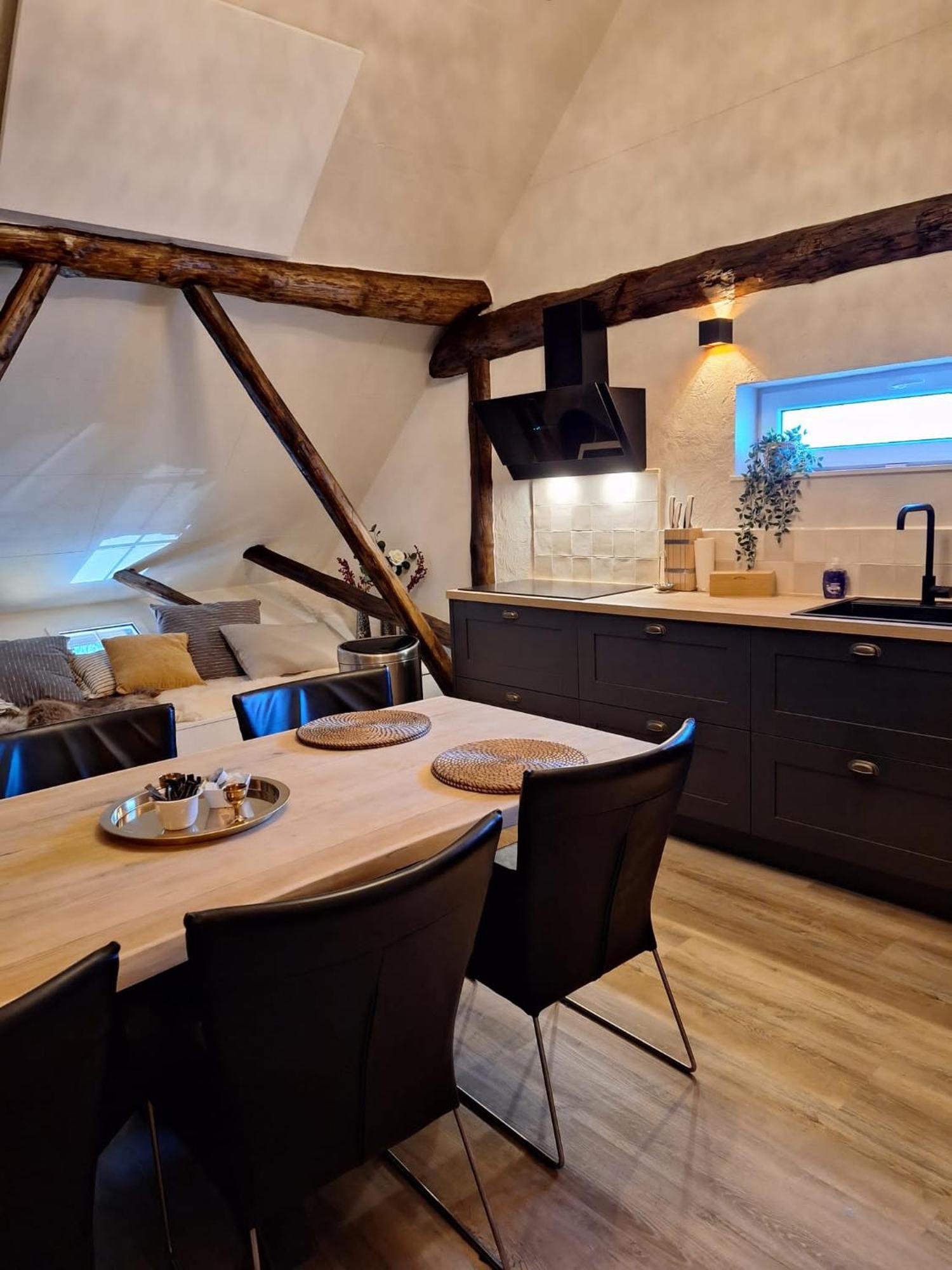 Loft De Hooizolder Met Sauna Bij Te Boeken Gees Kültér fotó