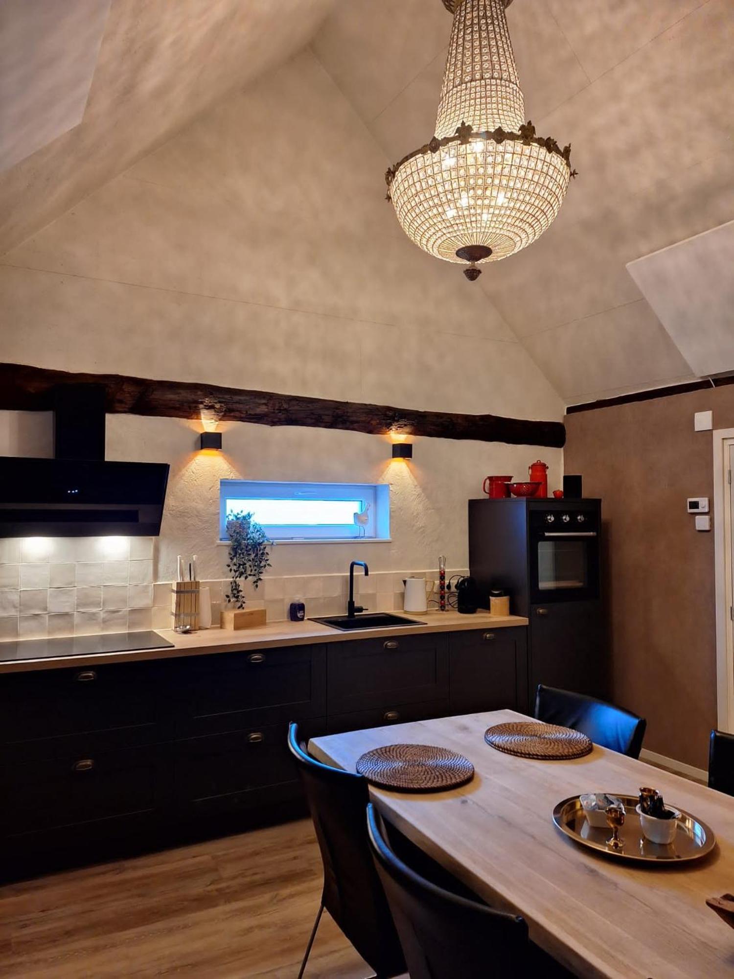 Loft De Hooizolder Met Sauna Bij Te Boeken Gees Kültér fotó
